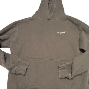 White Fox Boutique Olive Hoodie Sz M/L